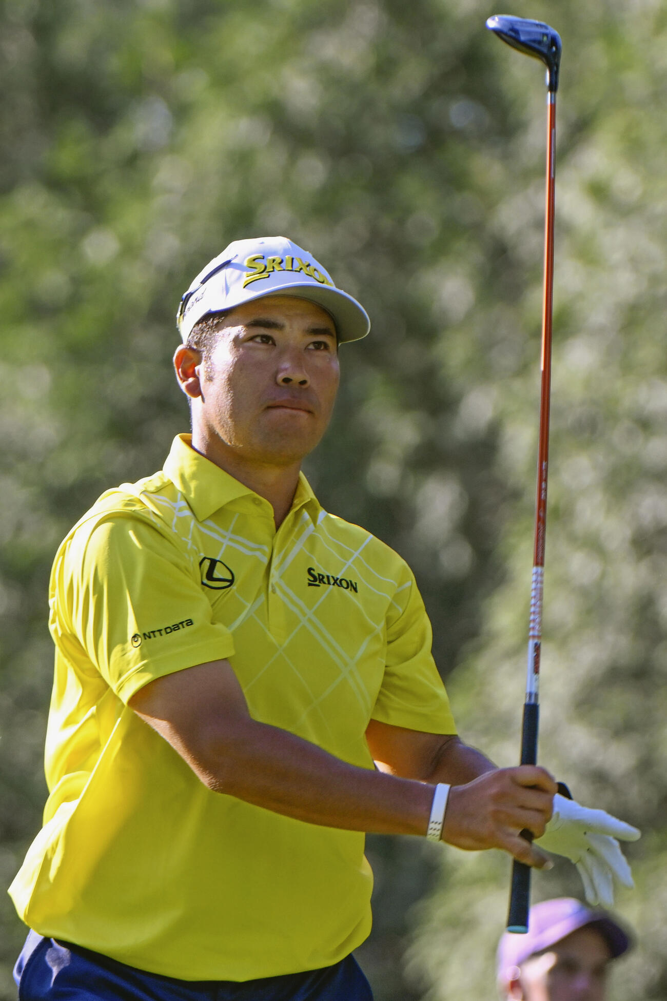 最終ラウンド、通算11オーバーで71位の松山英樹＝クウェイルホロー・クラブ（共同）