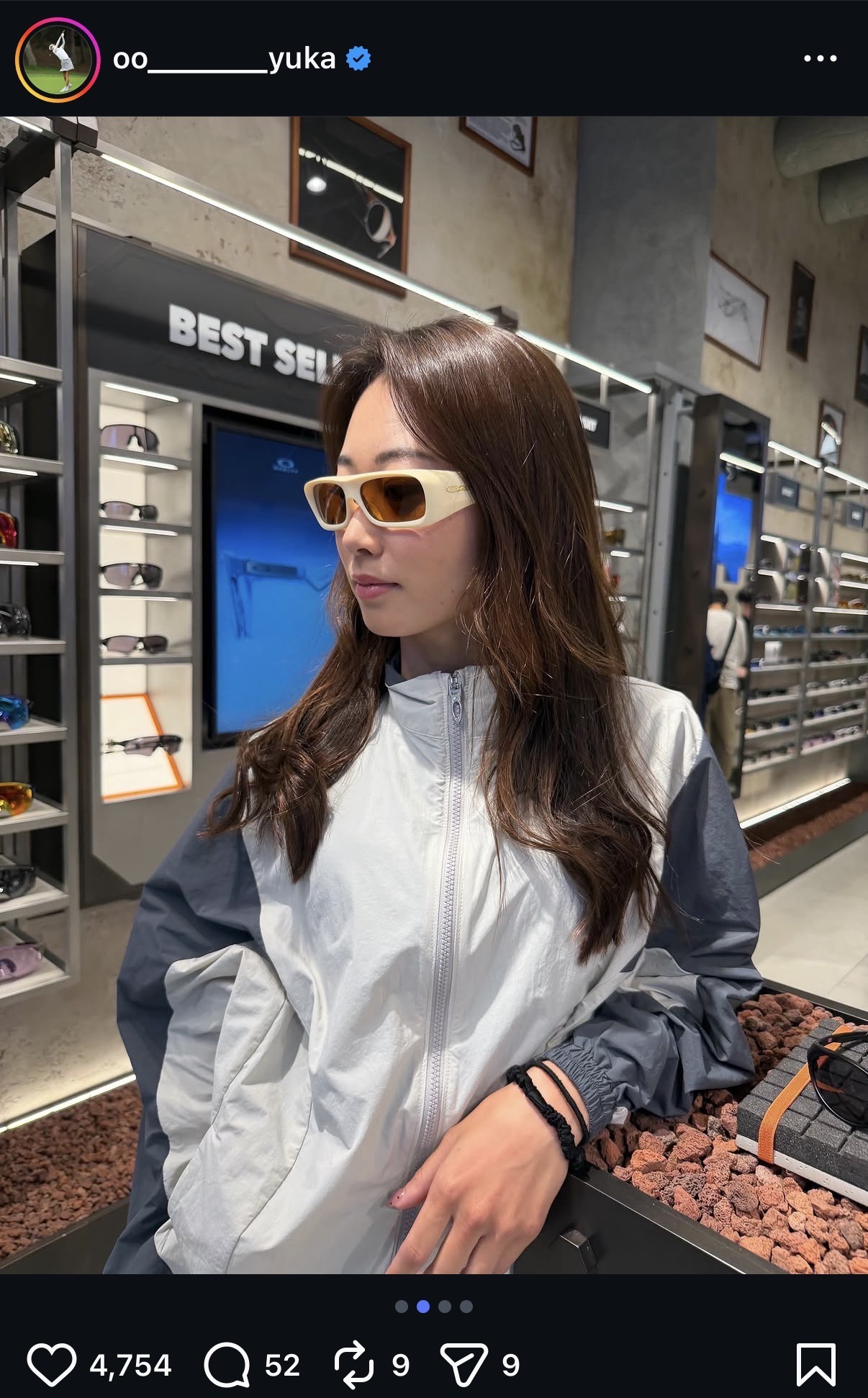 安田祐香のインスタグラムから