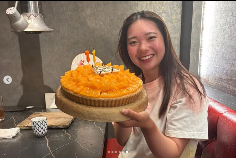 菅楓華選手のインスタグラムから