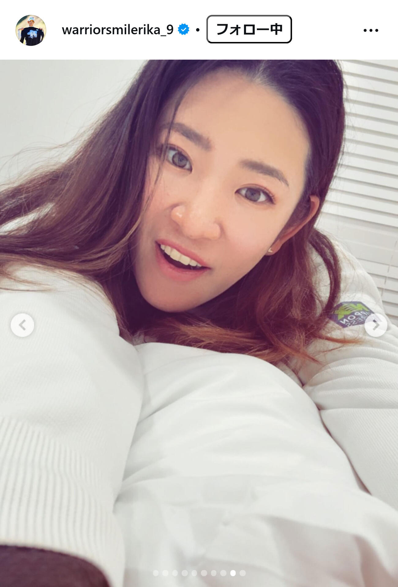 原英莉花のインスタグラムから