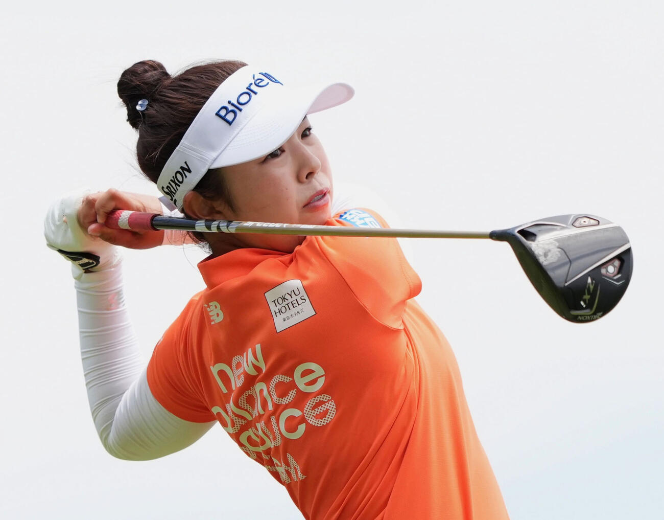 第3ラウンド、通算1アンダーで16位の山下美夢有（共同）