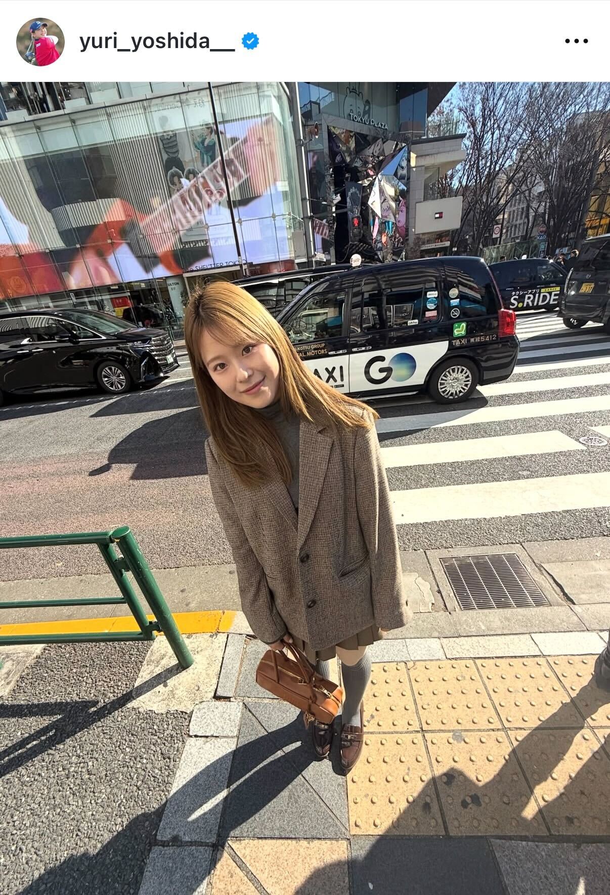 吉田優利のインスタグラムから