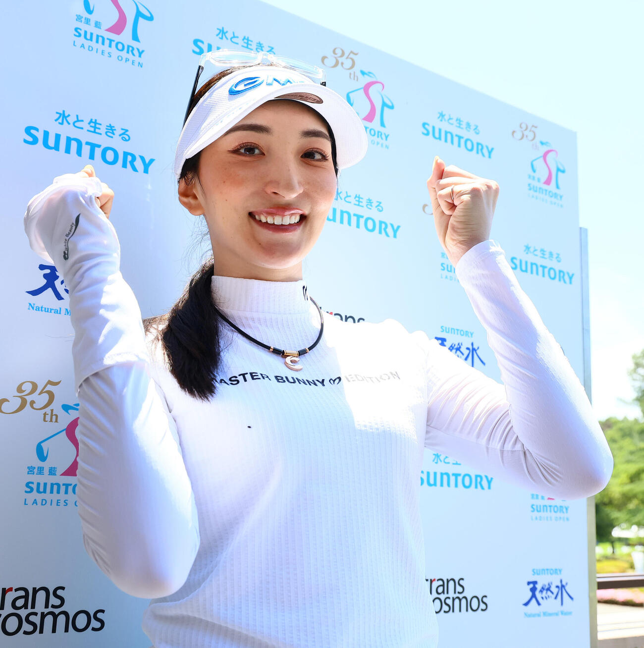 2026年6月7日、今季初戦を前に撮影に応じる脇元華（撮影・上山淳一）
