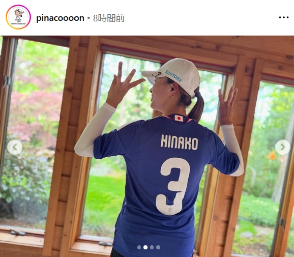渋野日向子のインスタグラムから