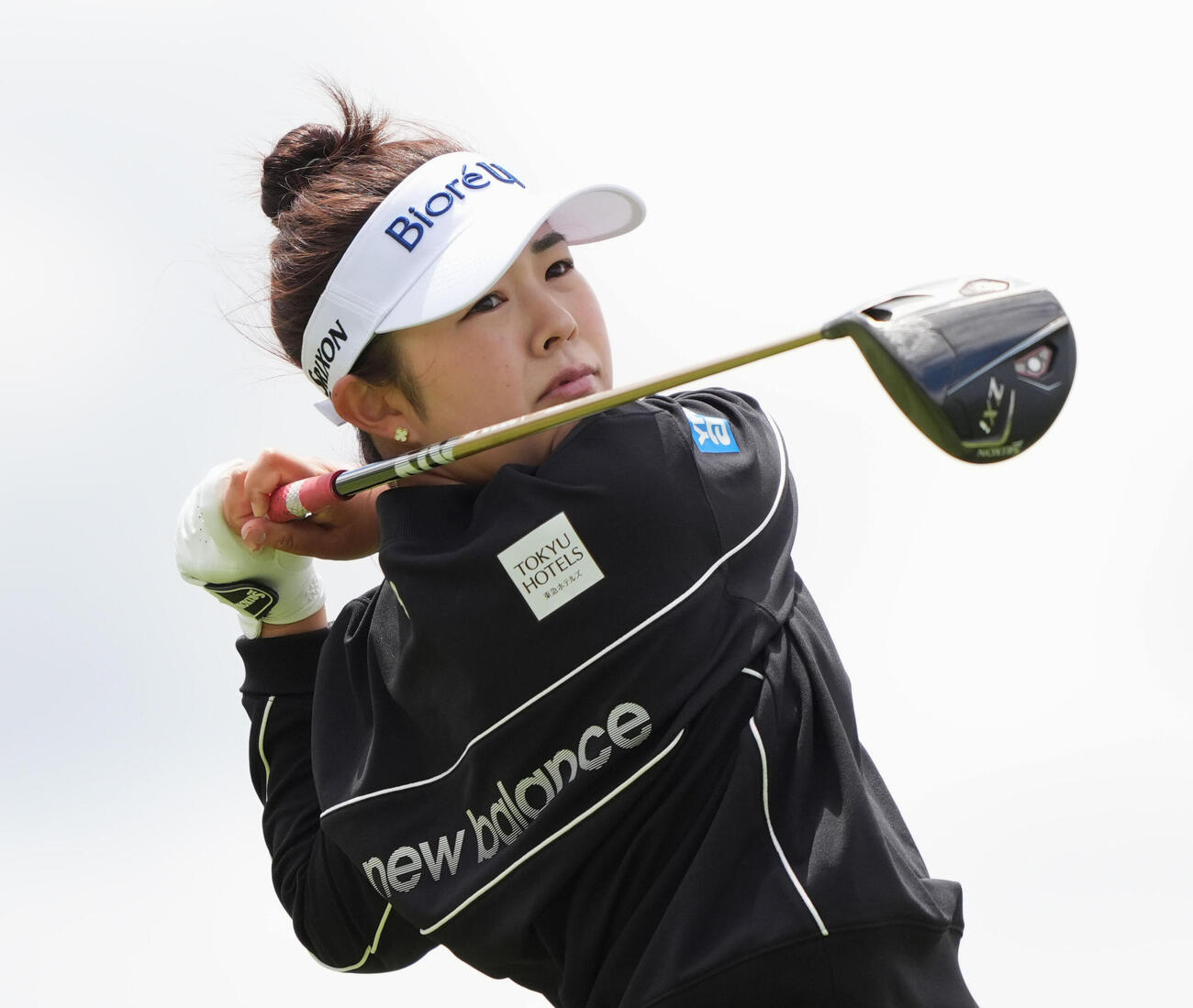 第1ラウンド、イーブンパーで61位の山下美夢有（共同）