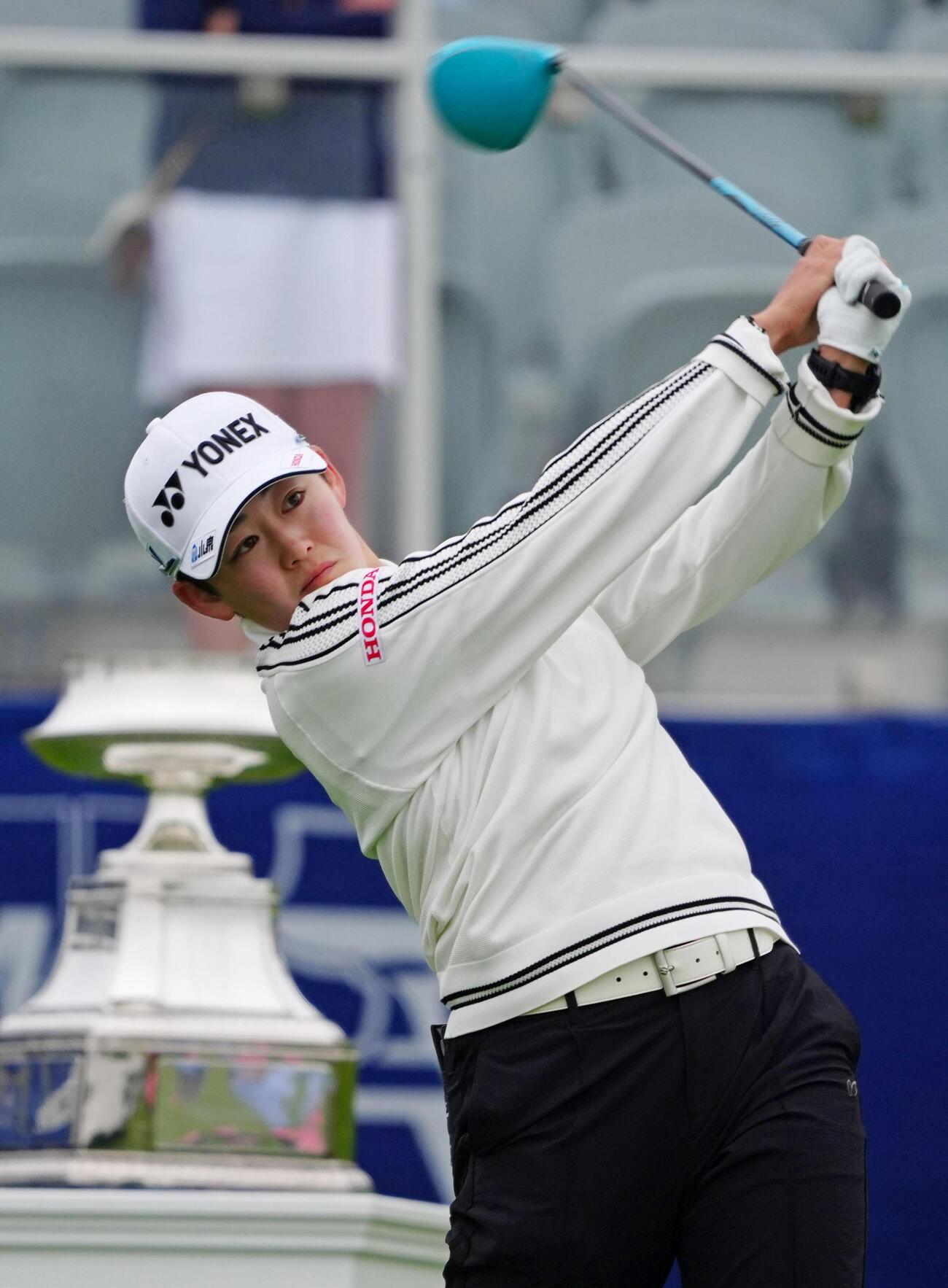 第1ラウンド、2アンダーで19位の岩井明愛＝ヘーゼルティンナショナルGC（共同）