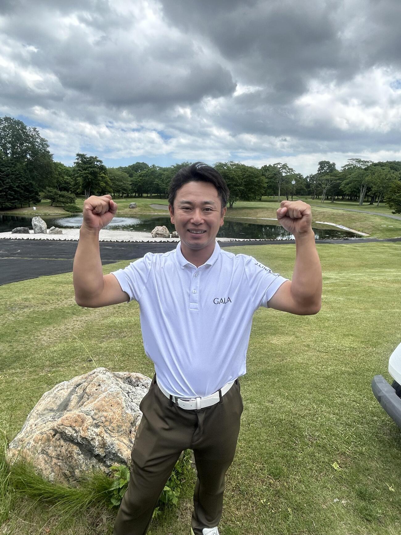 男子の部を制した小笠原一郎