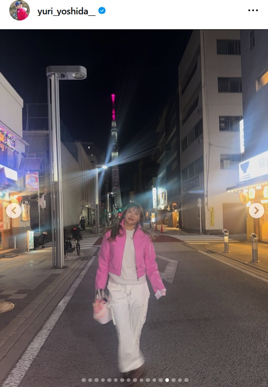 吉田優利のインスタグラムから