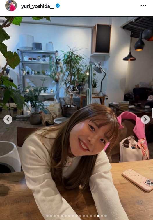 吉田優利のインスタグラムから