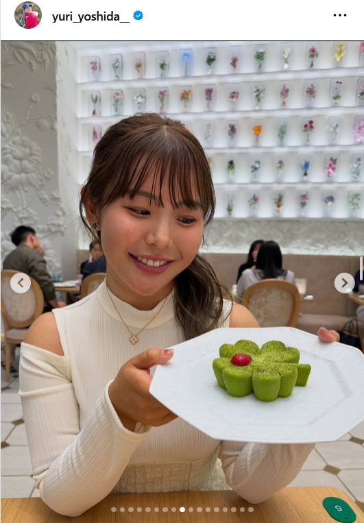 吉田優利のインスタグラムから