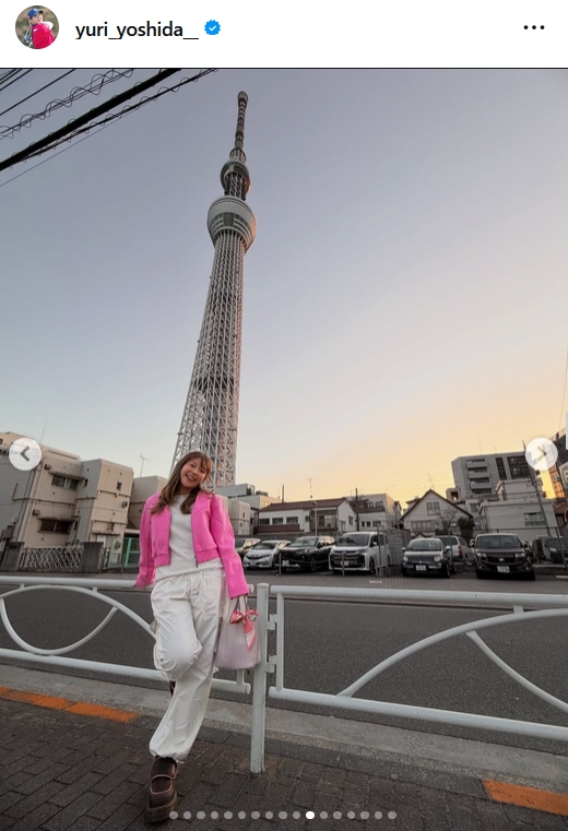 吉田優利のインスタグラムから