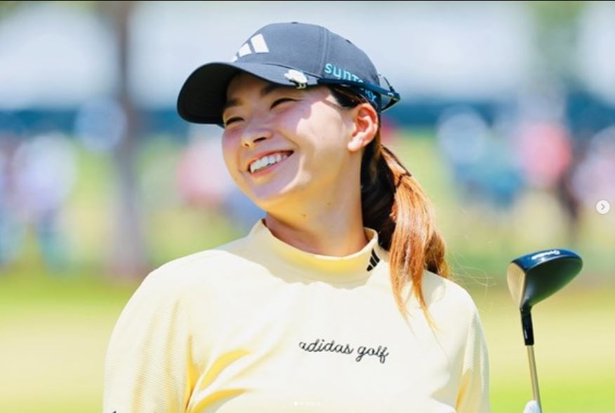 渋野日向子のマネジャーのインスタグラムから