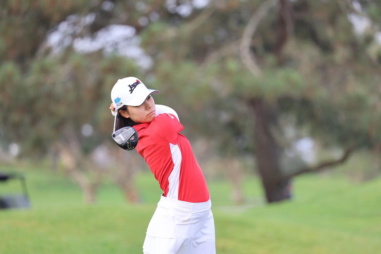 女子15－18歳の部2位の仁科優花（C）IJGA
