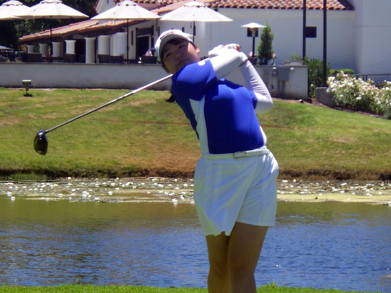女子13－14歳の部2位の熱海ひまり（C）IJGA