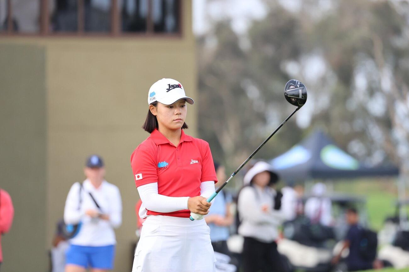 女子15－18歳の部2位の仁科優花（C）IJGA