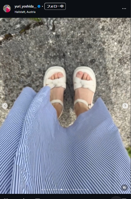 吉田優利のインスタグラムから