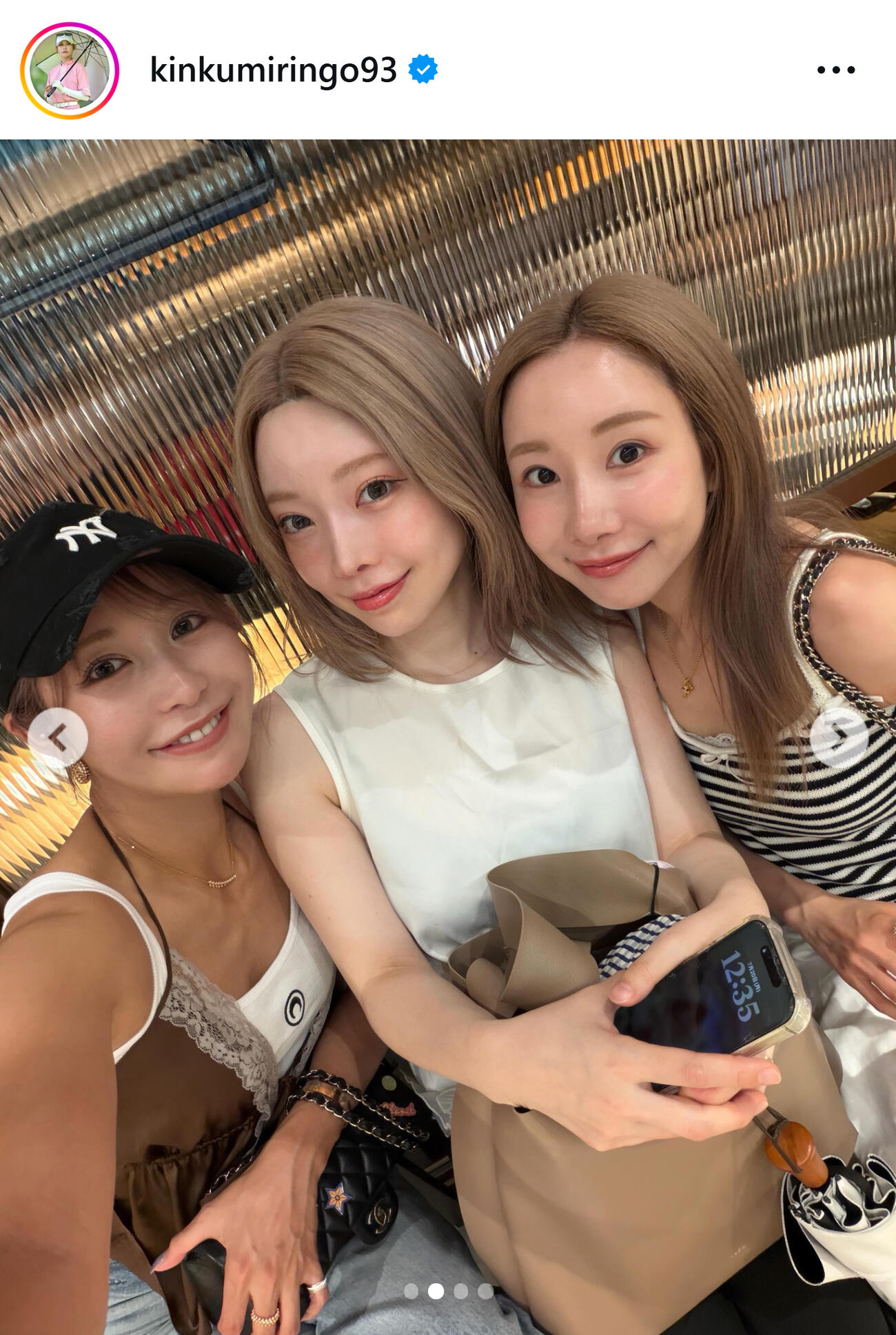 金田久美子のインスタグラムから