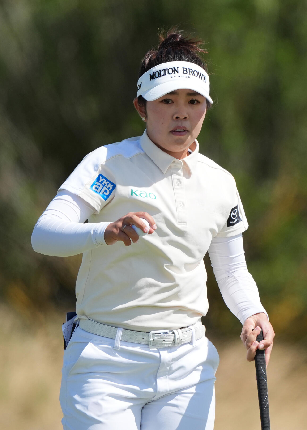 第1ラウンド、2アンダーで5位の山下美夢有（共同）
