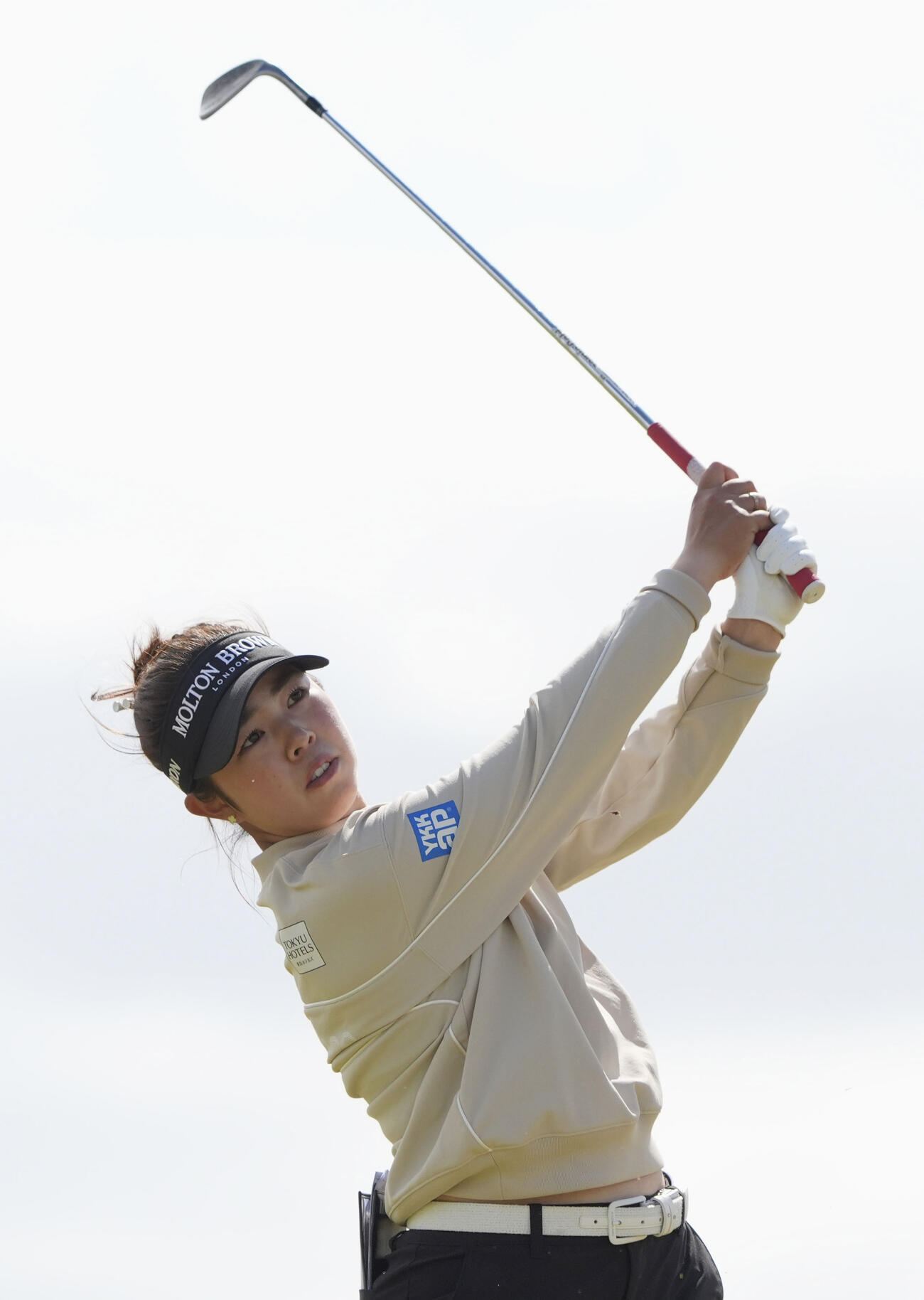 第3ラウンド、通算2アンダーで6位の山下美夢有（共同）