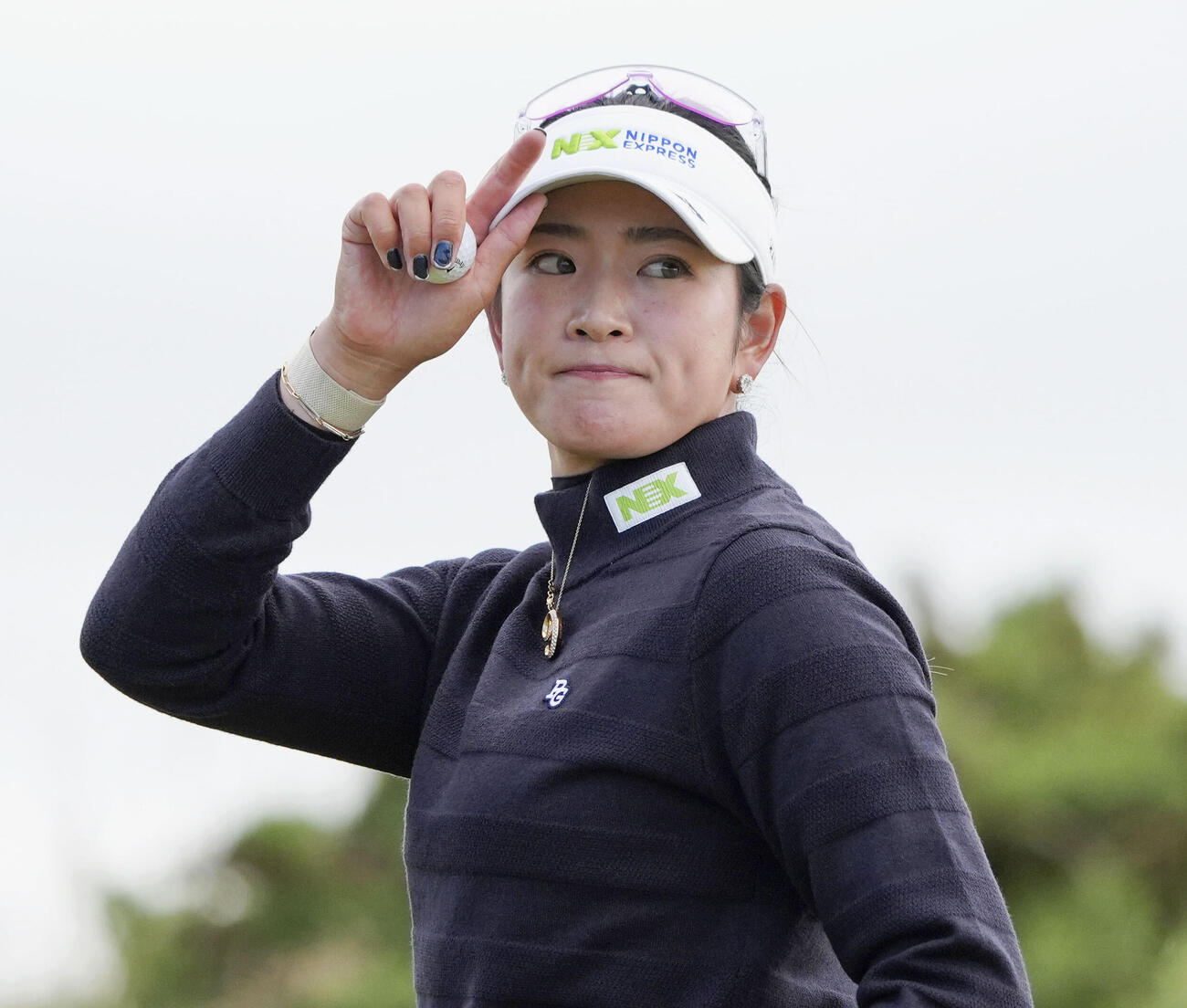 第3ラウンド、通算5アンダーで3位の原英莉花（共同）