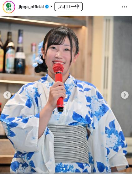日本女子プロゴルフ協会のインスタグラムから