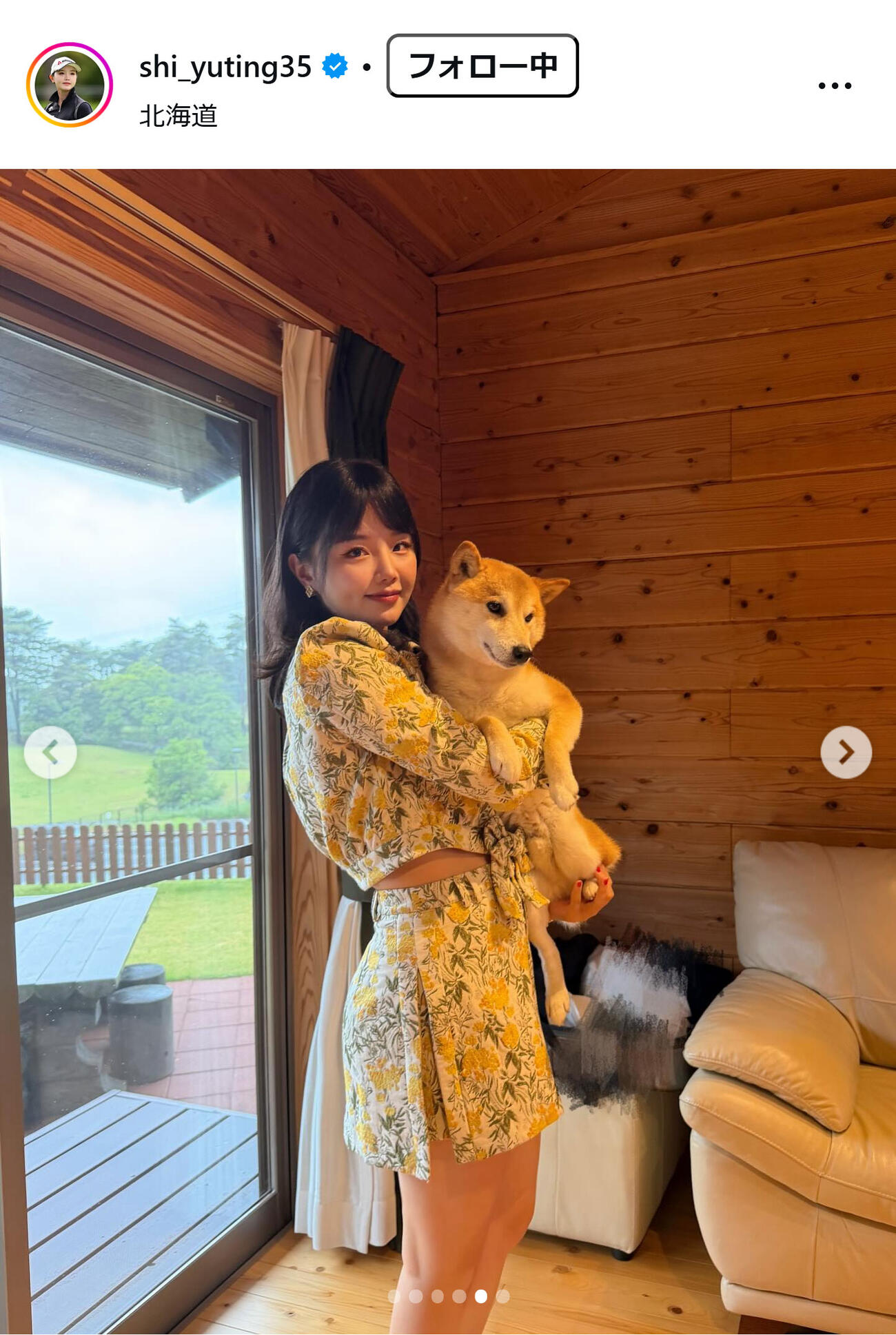 セキ・ユウティンのインスタグラムから