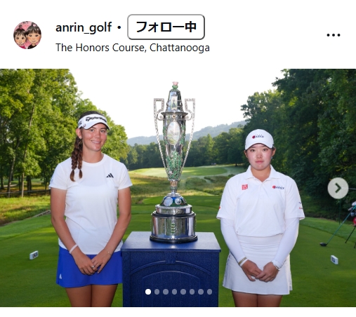 岩永杏奈、梨花の共同インスタグラムから