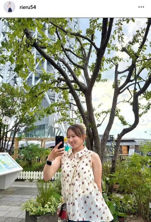 渋沢莉絵留のインスタグラムから