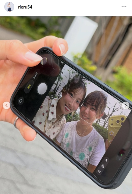 渋沢莉絵留のインスタグラムから