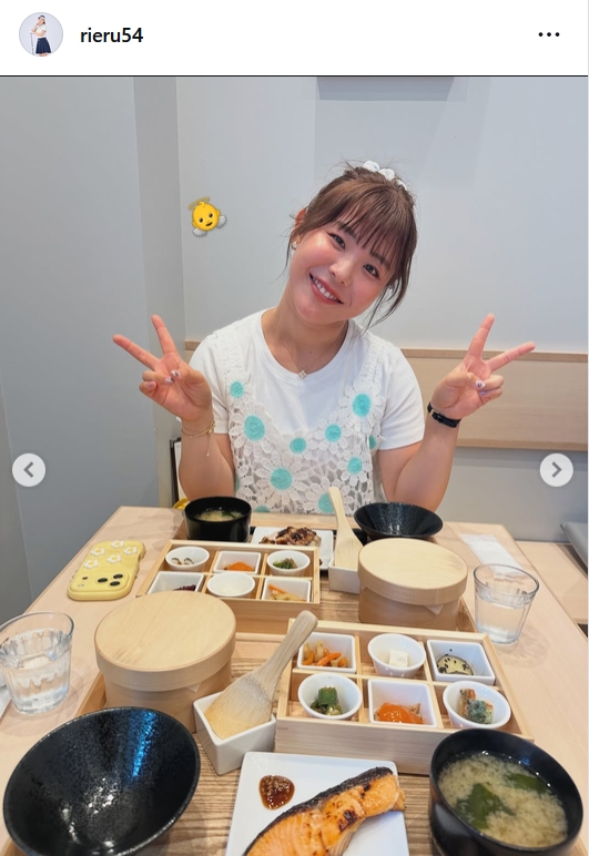 渋沢莉絵留のインスタグラムから