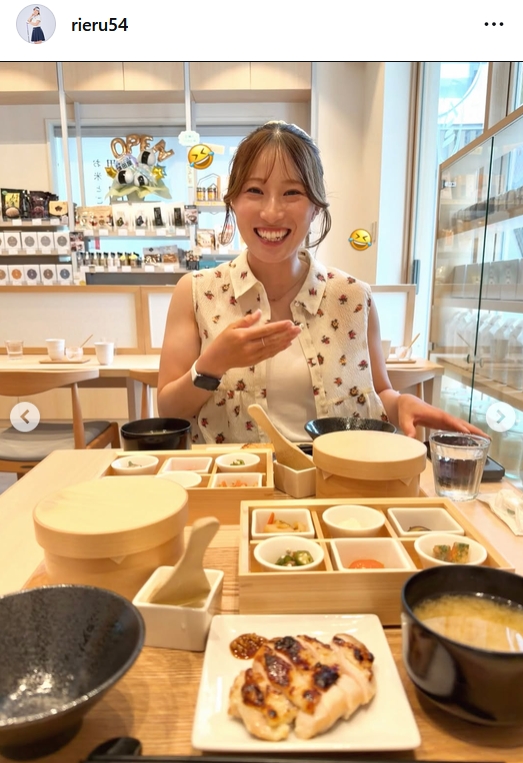 渋沢莉絵留のインスタグラムから