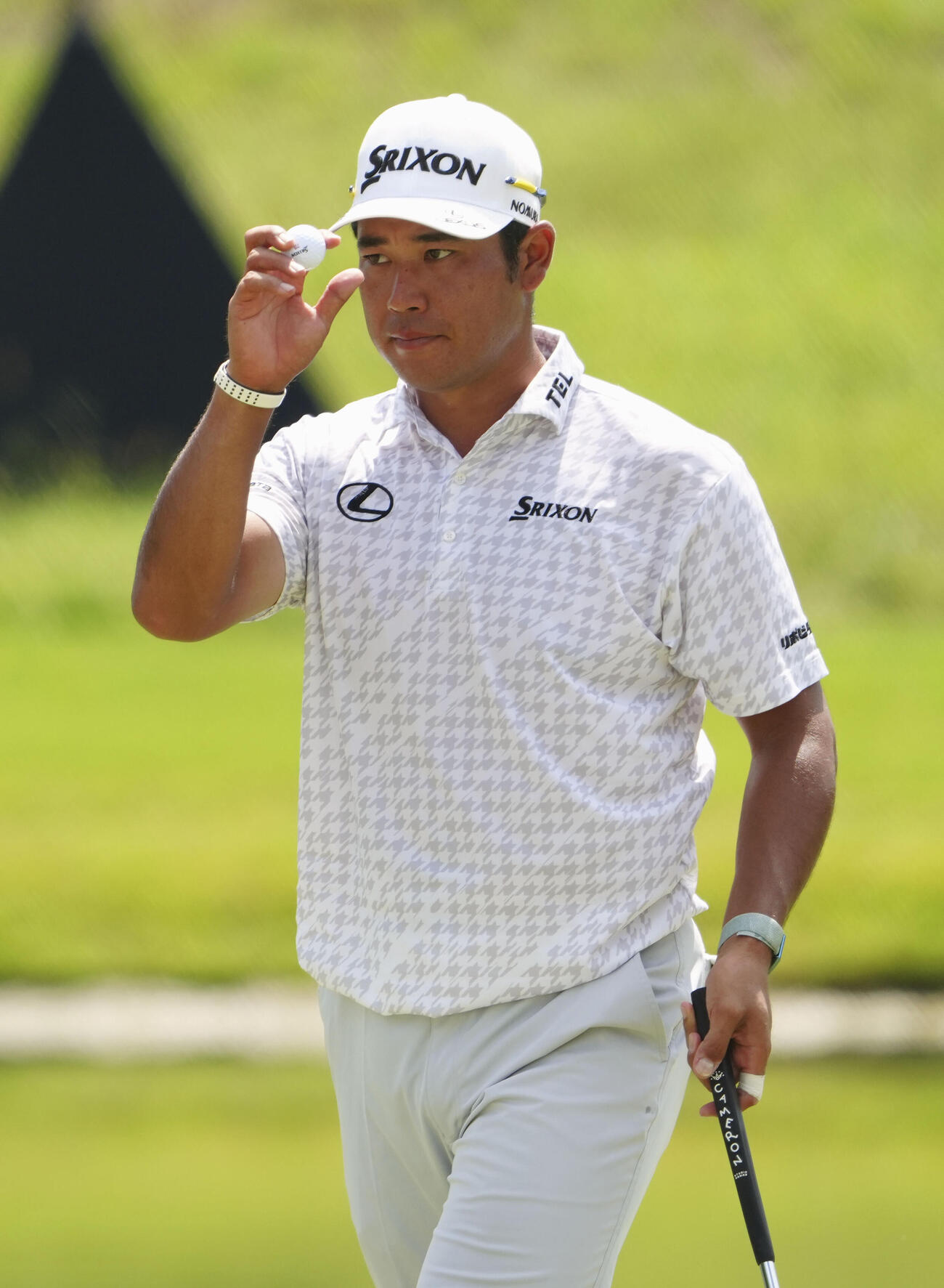 第3ラウンド、通算7アンダーで6位の松山英樹＝TPCサウスウインド（共同）