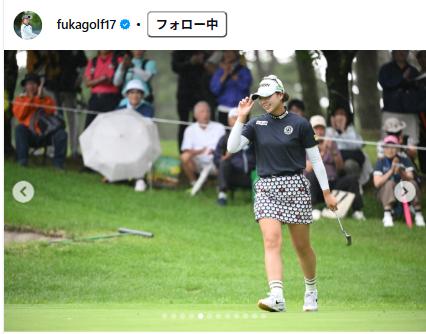 菅楓華のインスタグラムから