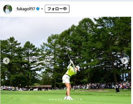 菅楓華のインスタグラムから