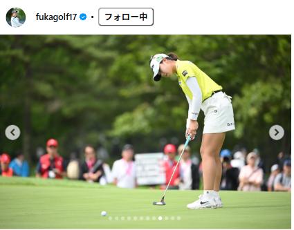 菅楓華のインスタグラムから