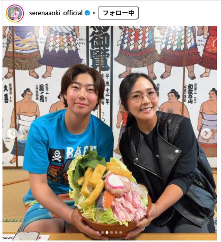 青木瀬令奈のインスタグラムから