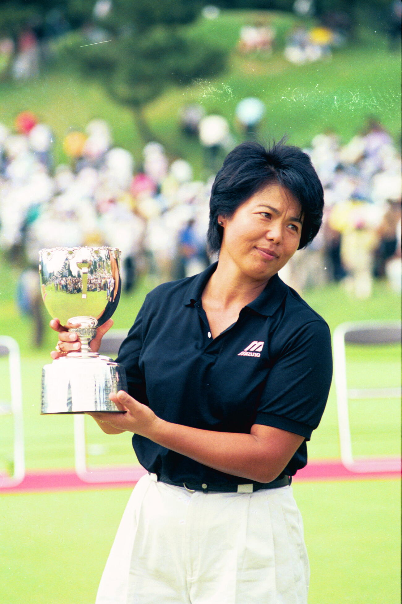 現役時代の岡本綾子さん