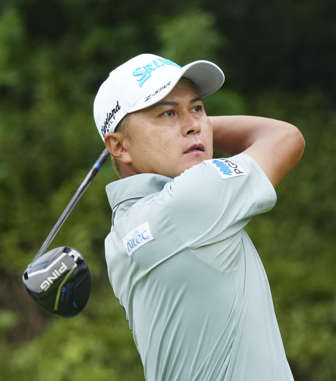 第3日、通算12アンダーで2位の大堀裕次郎＝ジャック・ニクラウスGC（共同）