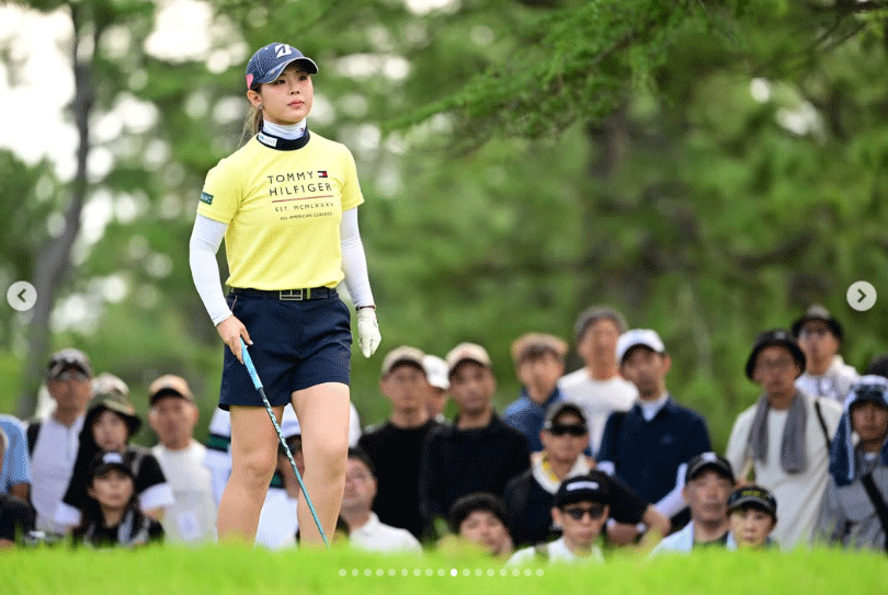 吉田優利のインスタグラムから