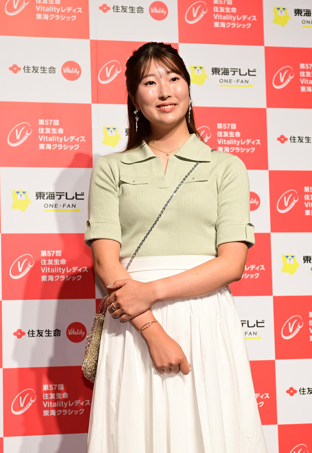 住友生命レディス東海C「前夜祭」　　福田萌維（撮影・森本幸一）