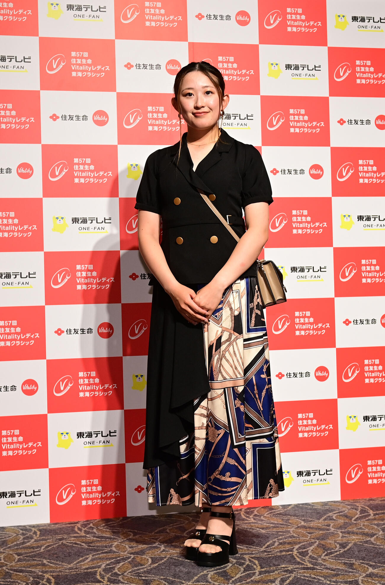 住友生命レディス東海C「前夜祭」　　加藤麗奈（撮影・森本幸一）