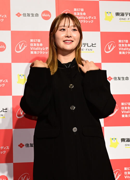 住友生命レディス東海C「前夜祭」　　都玲華（撮影・森本幸一）