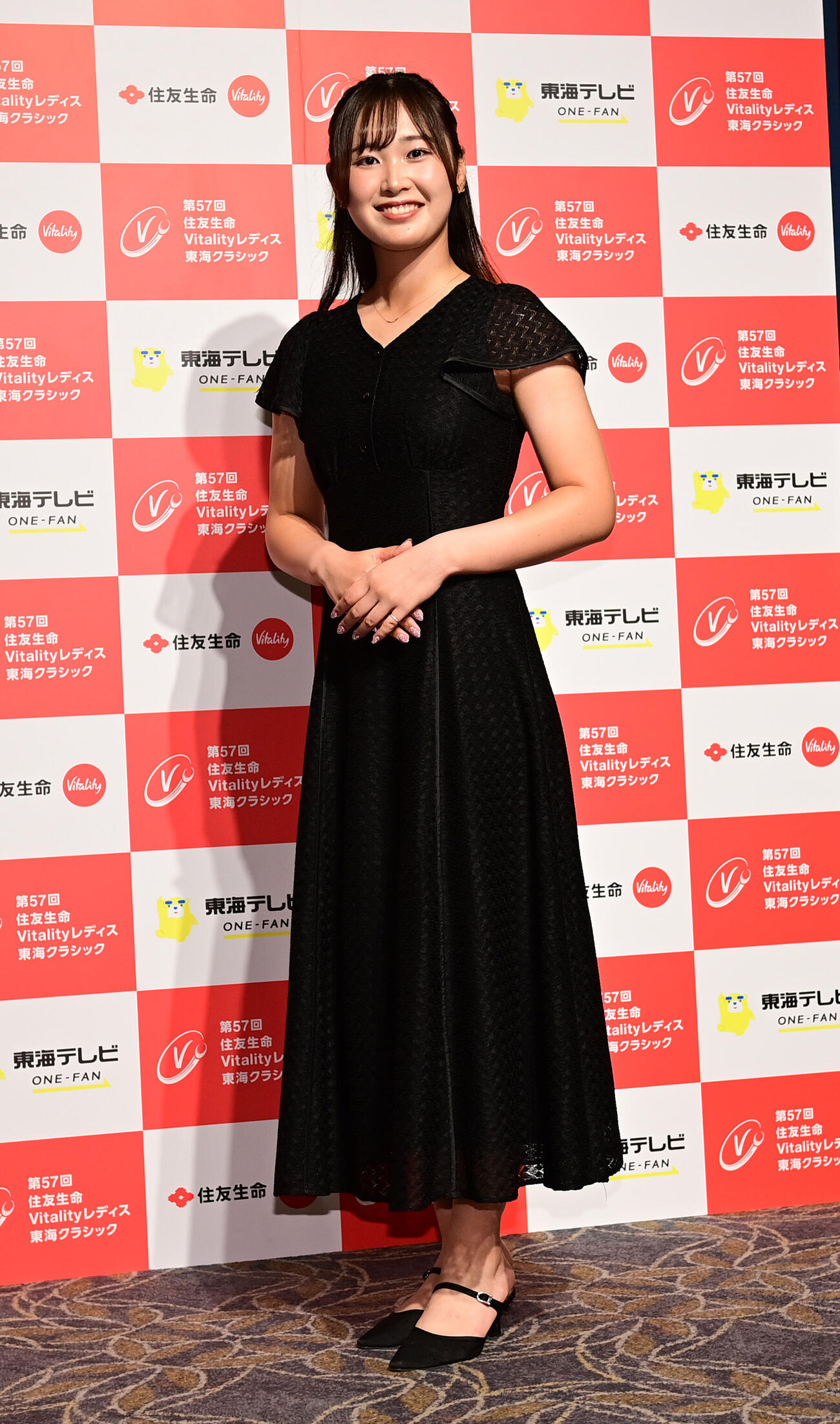 住友生命レディス東海C「前夜祭」　吉沢柚月（撮影・森本幸一）