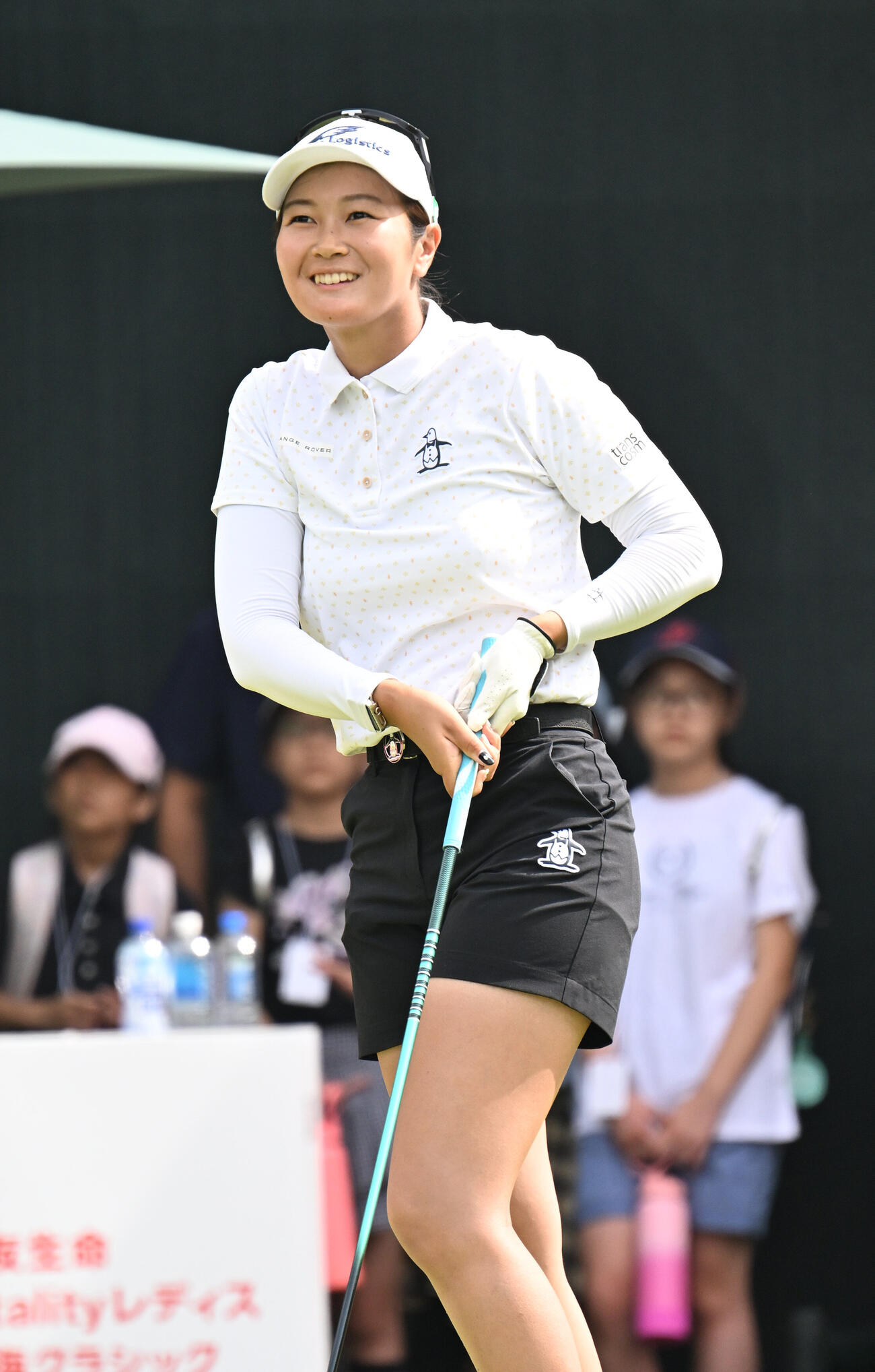 1番、スタートする神谷そら（撮影・和賀正仁）