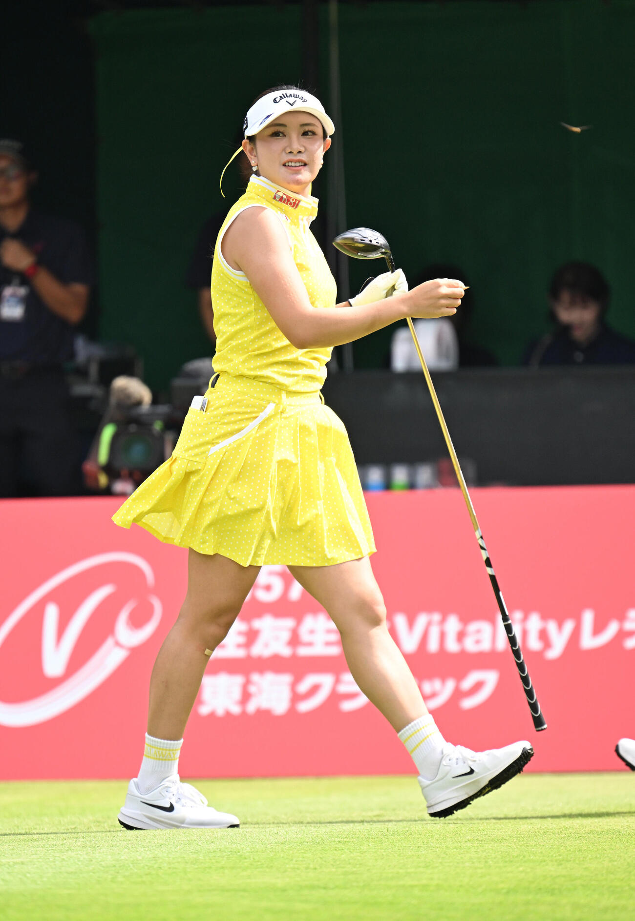 1番、スタートする河本結（撮影・和賀正仁）