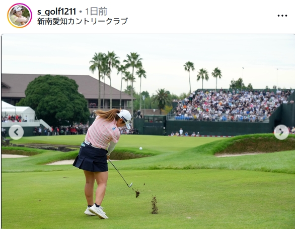佐久間朱莉のインスタグラムから