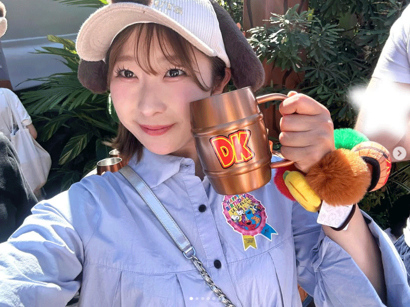 永嶋花音のインスタグラムから