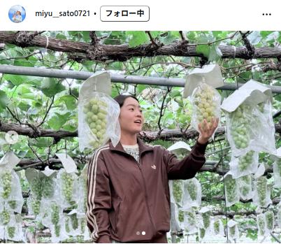 佐藤心結のインスタグラムから