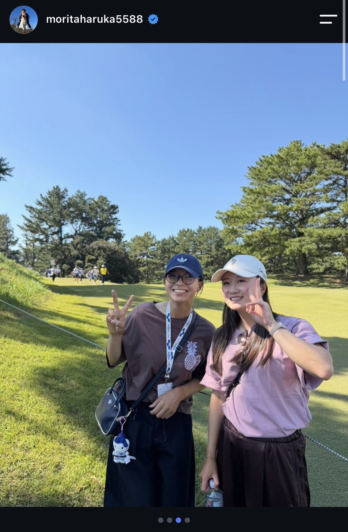 森田遥のインスタグラムから