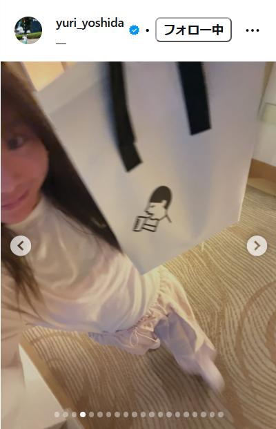 吉田優利のインスタグラムから
